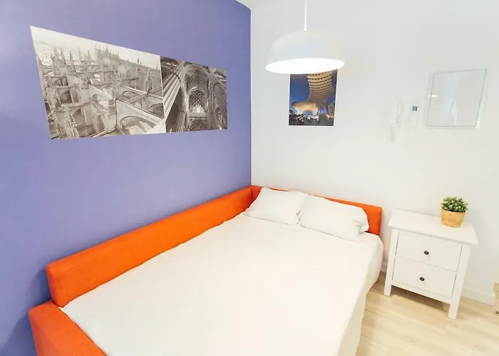 Lejlighed Colorful And Diaphanous- 3bdr 1bth - Peral Sevilla